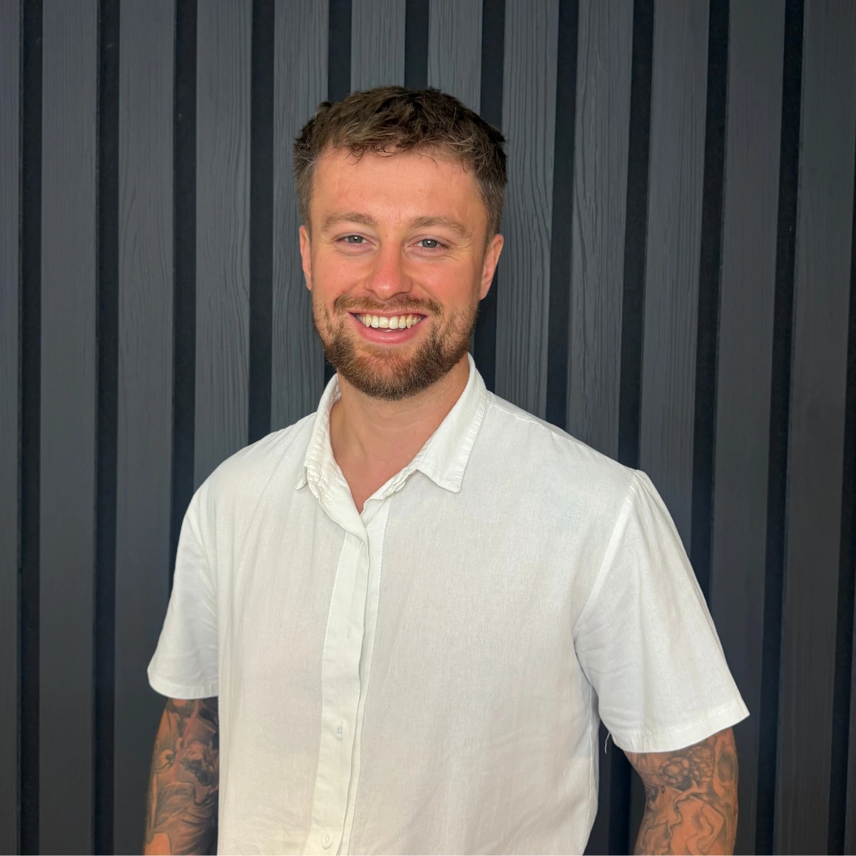 A photograph of Luke Fenton